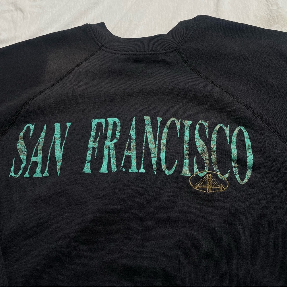 Vintage San Francisco Crewneck Tultex -Size L - Picture 3 of 6